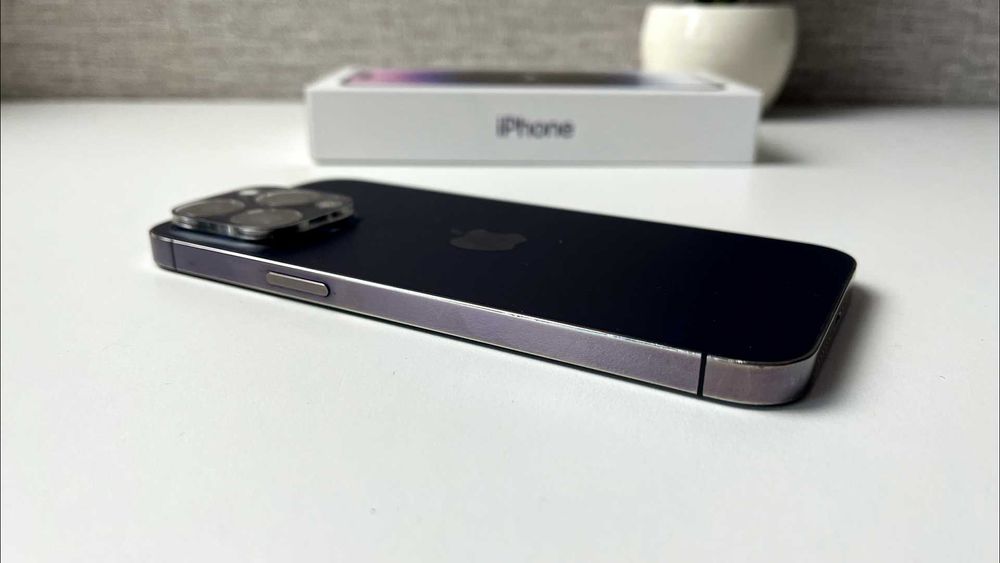 iPhone 14 Pro Max Deep Purple 128 Gb stare buna la cutie