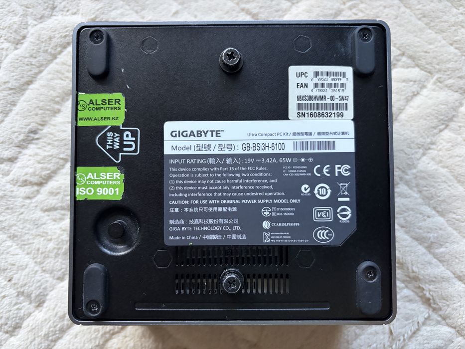 Мини ПК Gigabyte Brix