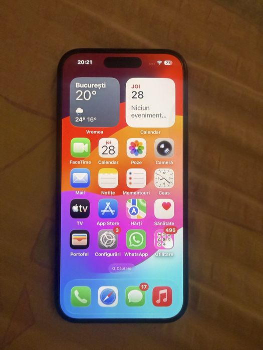 Vănd Iphone 15 nu accept schimb!