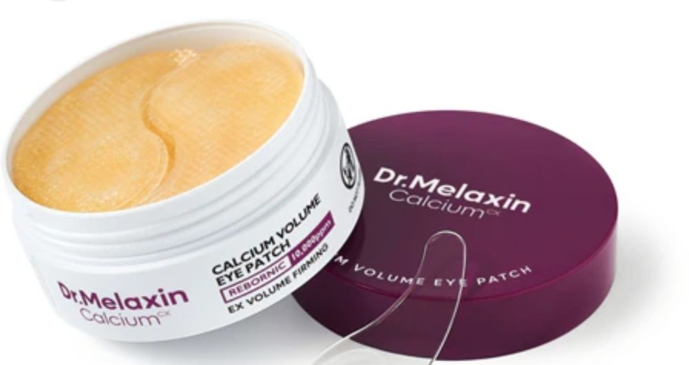 Dr. Melaxin Calcium Volume Eye Patch – plasturi coreeni cu hidrogel pentru hidratarea zonei de sub ochi
