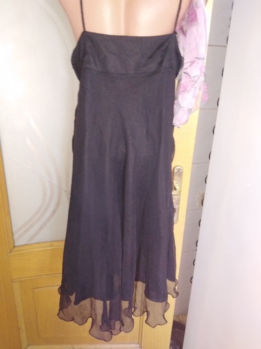 Rochie din mătase naturala, Guy Laroche, mărimea 46, purtata o singura