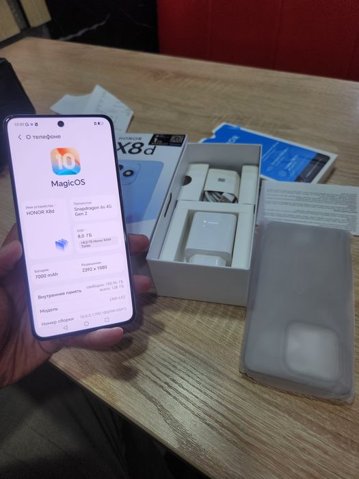 Honor X8D 8/128 как новый