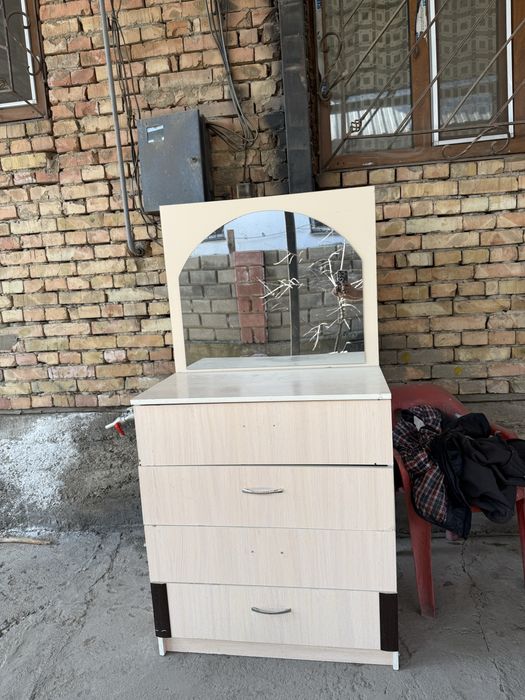 Кроват алсан шкаф тегин