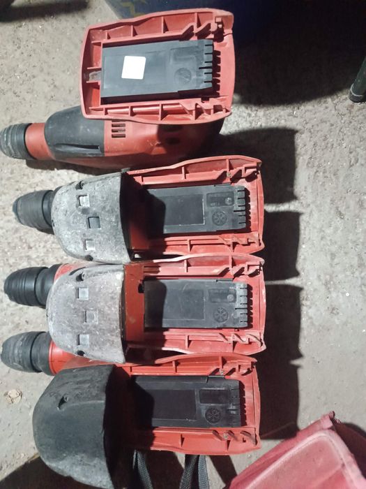 Машини Hilti готови за работа обслужени от до