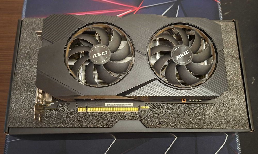 Placa video ASUS GeForce RTX 2060 DUAL EVO O6G 6GB GDDR6 192-bit