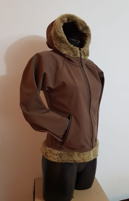 Softshell MARMOT, windstooper damă, nr S, fleece outdoor, munte, oraș