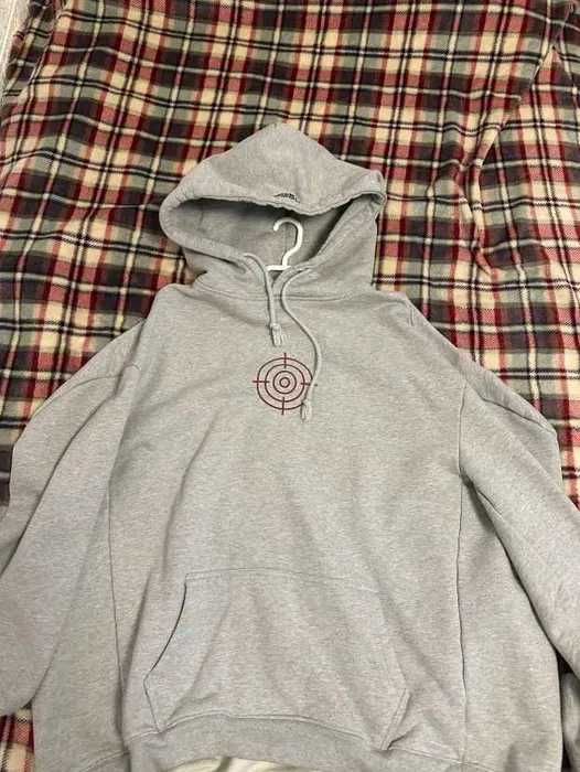 Grey Hoodie Vetements Eleven Inch Gun Club Marime M