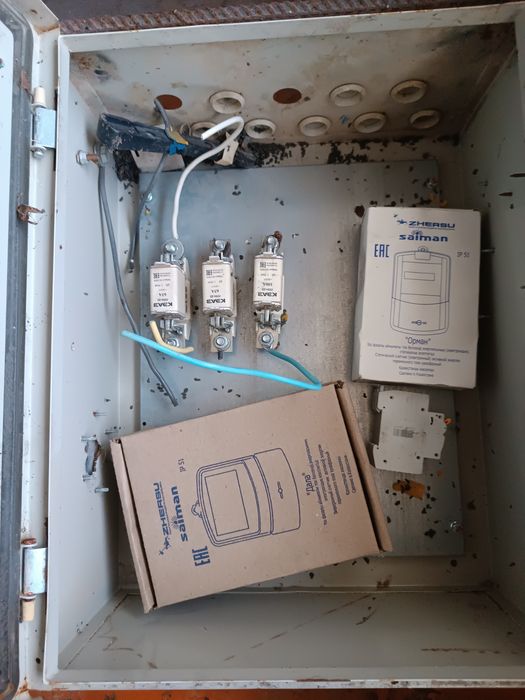 Продам счетчик 380 вольт новый