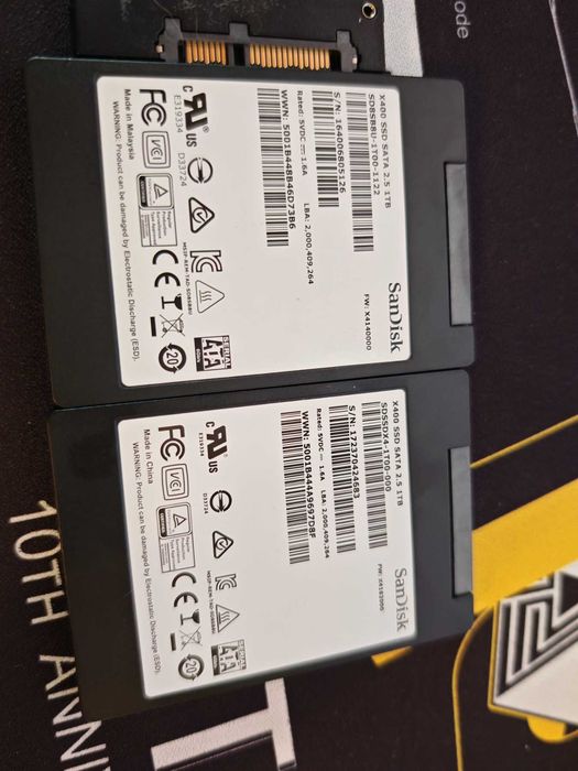 Solid State Drive (SSD) SanDisk Plus/X400, 2.5", 1TB, SATA3