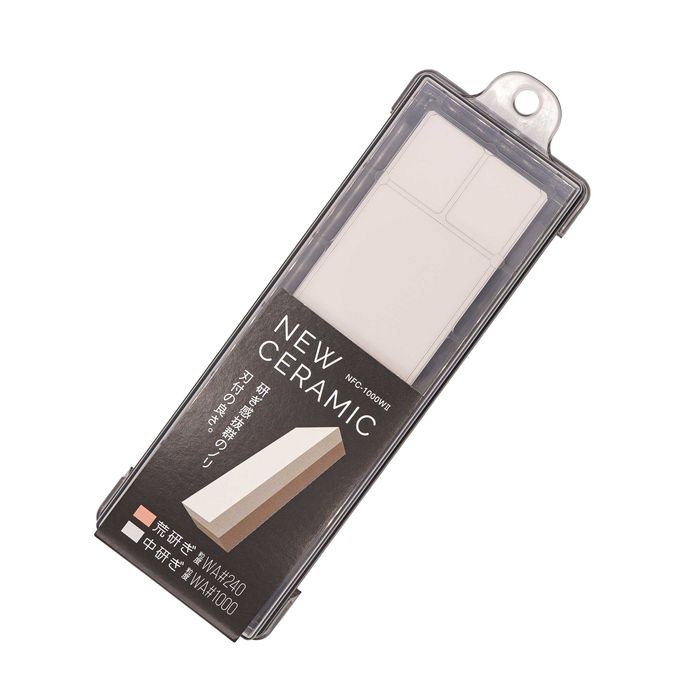 Piatra combi ascutire cutite grit 240/1000 cu baza si capac