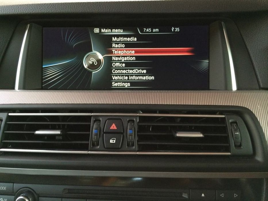 Ornament crom display navigatie NBT BMW F01 F02 F10 F11