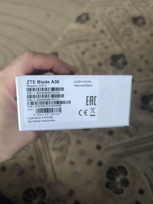 Смартфон ZTE blade A36