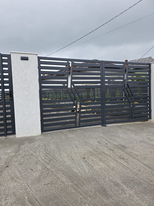Balustrade, porți și confecții metalice la comandă