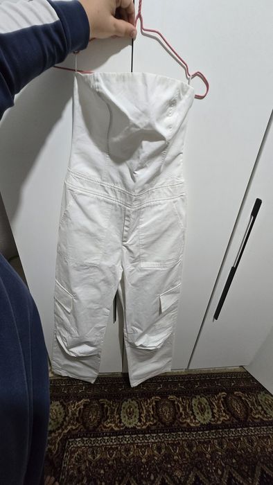 НОВЫЙ белый комбинезон ZARA