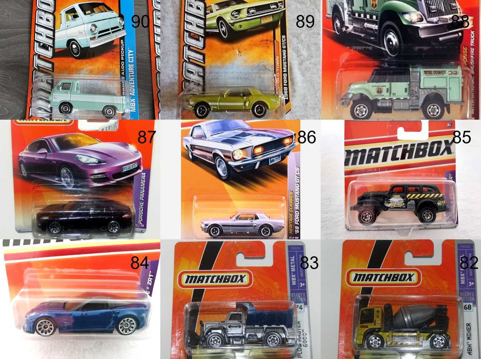 Метални колички Мачбокс Matchbox от различни години в мащаб 1:64 Част1