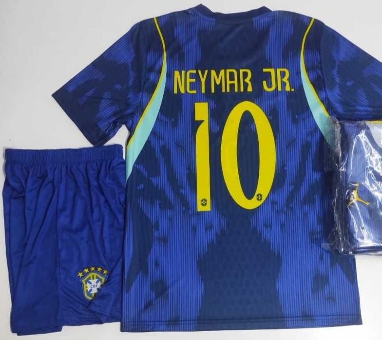 Neymar 26/27 Мондиал Световно FIFA Детски Екип Неймар Бразилия Син