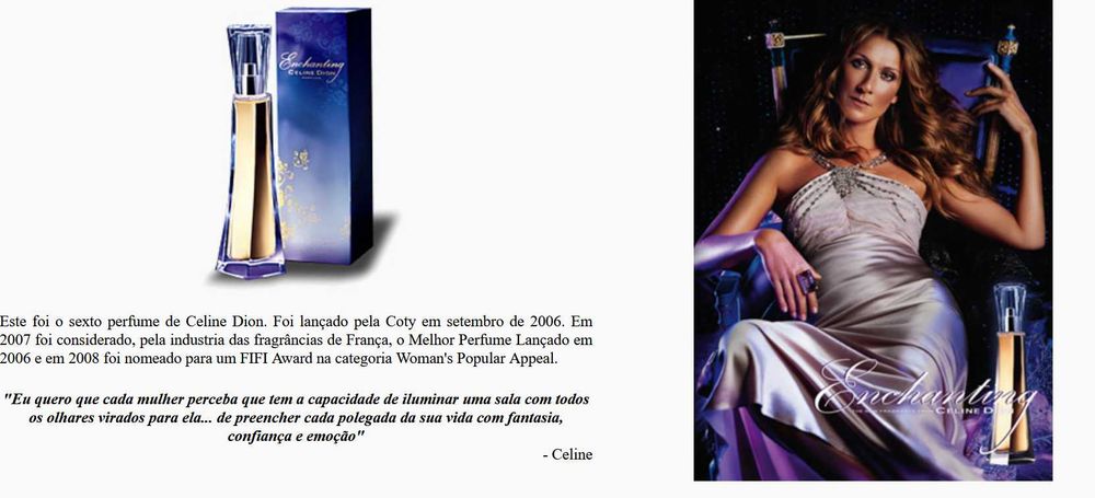 Celine Dion Enchanting by Celine Dion for Women. Eau De Toilette Spray