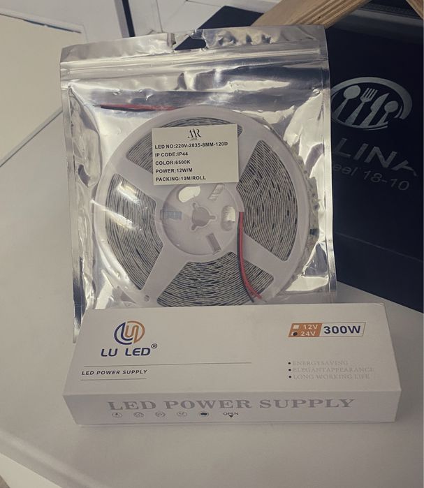 Белый LED 300w новый