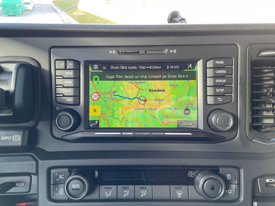 Card Original navigație SCANIA hărți TIR Camion Europa 2025