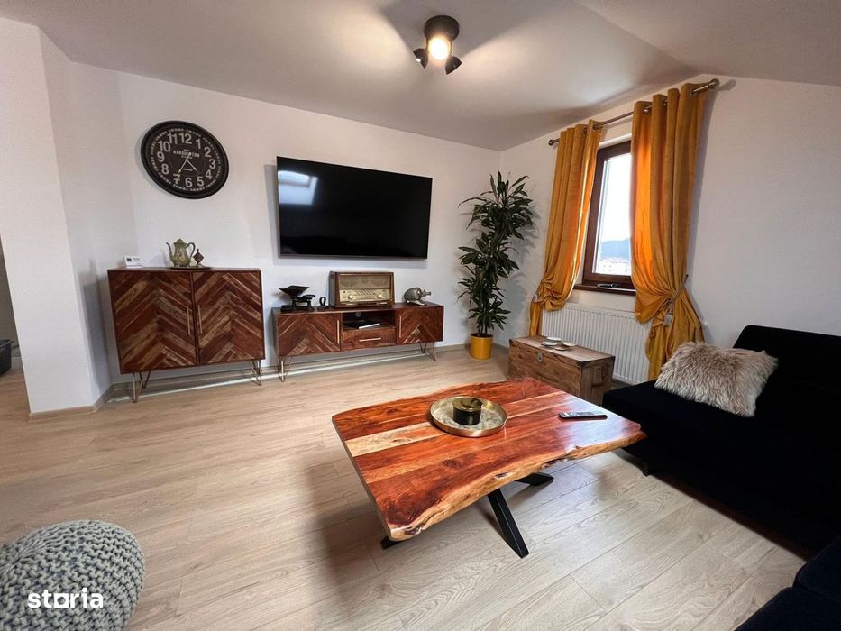 Apartament 2 camere în Ghimbav – Stil, confort și priveliște de vis!