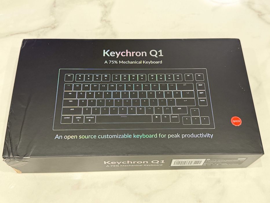 Keychron Q1 механична клавиатура Wireless QMK/VIA