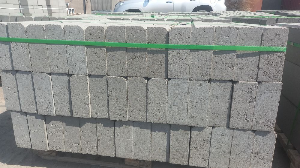 Шлакоблок пескоблок поребрик бордюр