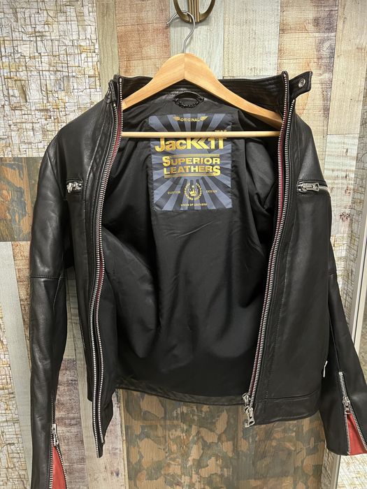 Мъжко кожено яке Jack1T