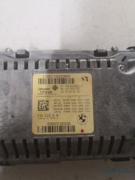 Display Navigatie Bmw X3 Ii (F25) [ 2010 - 2017 ] Oem 1045579