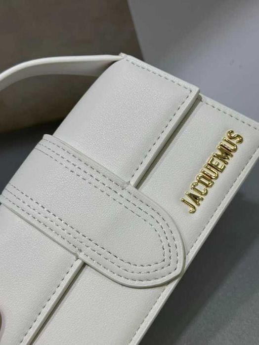 Geanta Jacquemus Le Bambino Alba - Piele Naturala