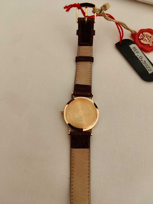 Ceas Reporter aur 18k