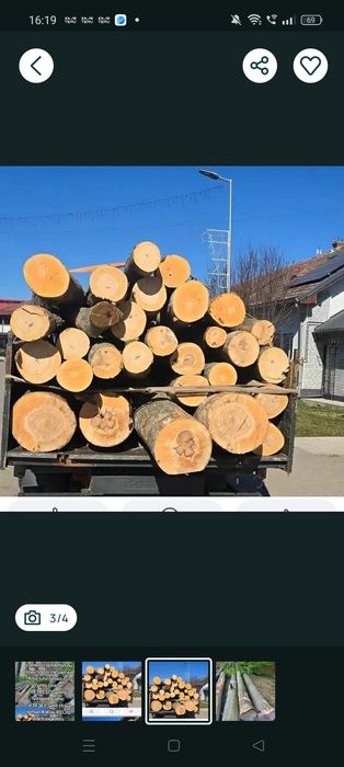 Vând lemn de foc pentru foc