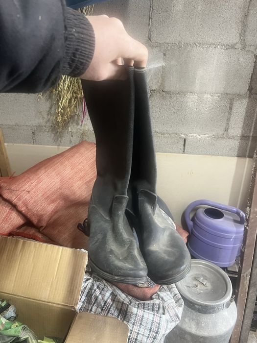 Советский кирзовые сапоги