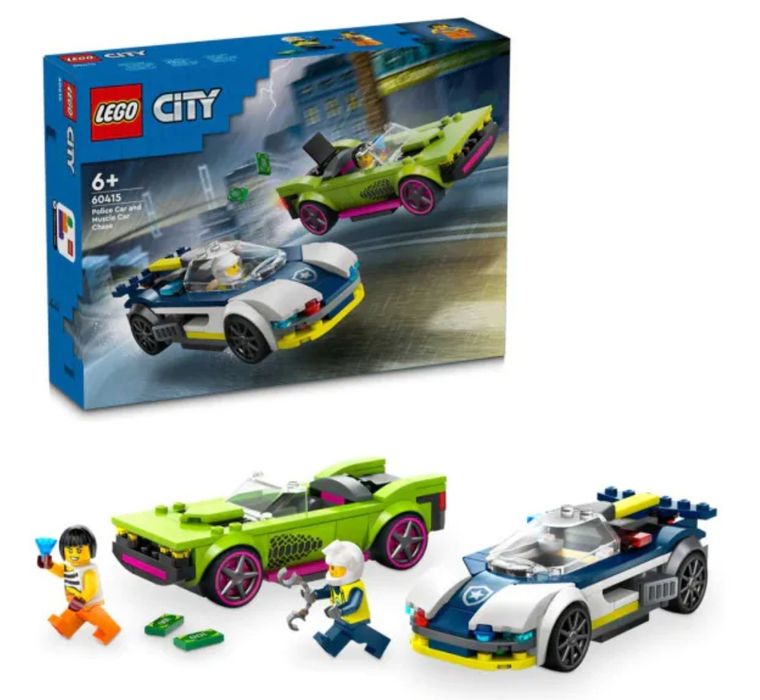 LEGO City Преследване с полицейска кола 60415