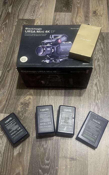 blackmagic  ursa  mini 4k видеокамера