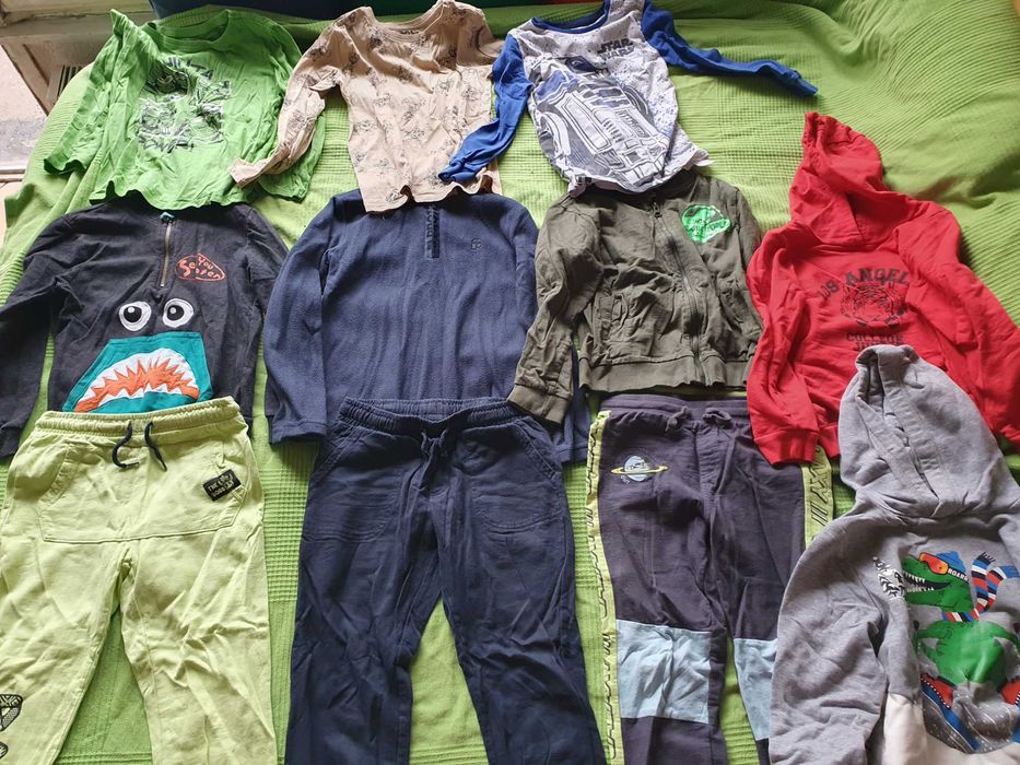 Детски дрехи - сетове по 5 евро 116,128,134 см