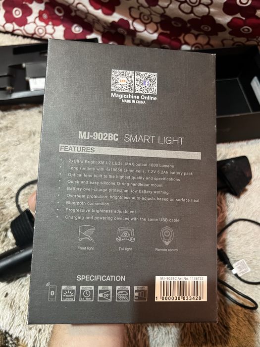 Lanterna magic shine MJ-902BC 1600 lumeni reali