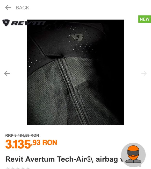 vesta airbag tech air