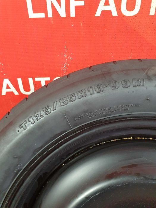 Roata Rezerva Slim 5x108 16'' OEM Ford Kuga Volvo Peugeot Citroen !