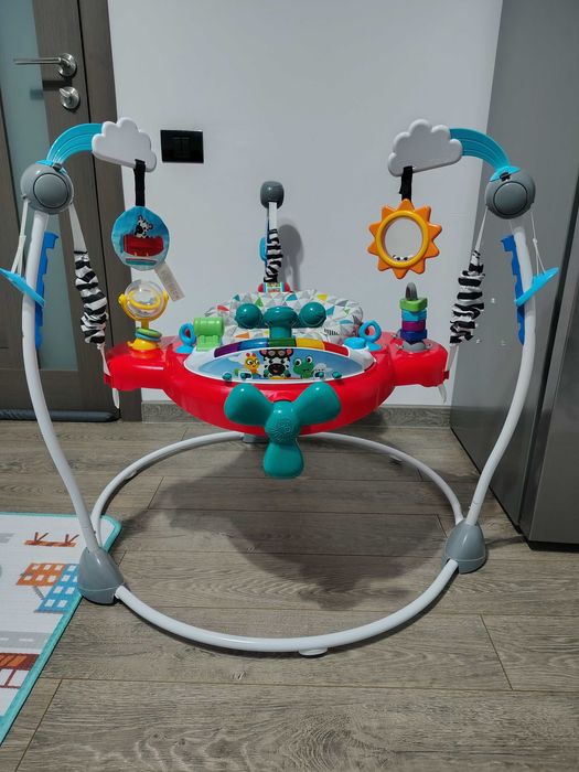 Centru de activitati Airplaine Jumper, Baby Einstein