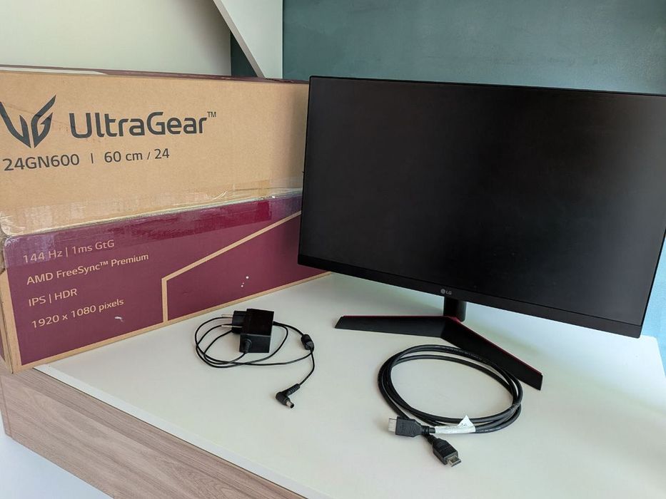 Игровой монитор LG 24GN600-B 144hz