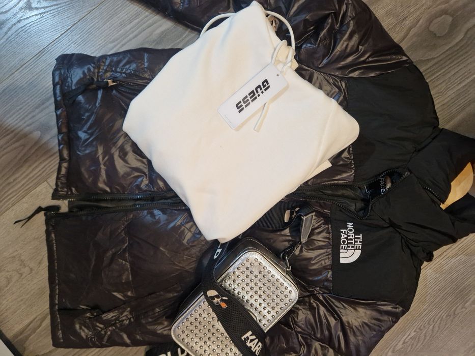 The north face,Guess,Karl