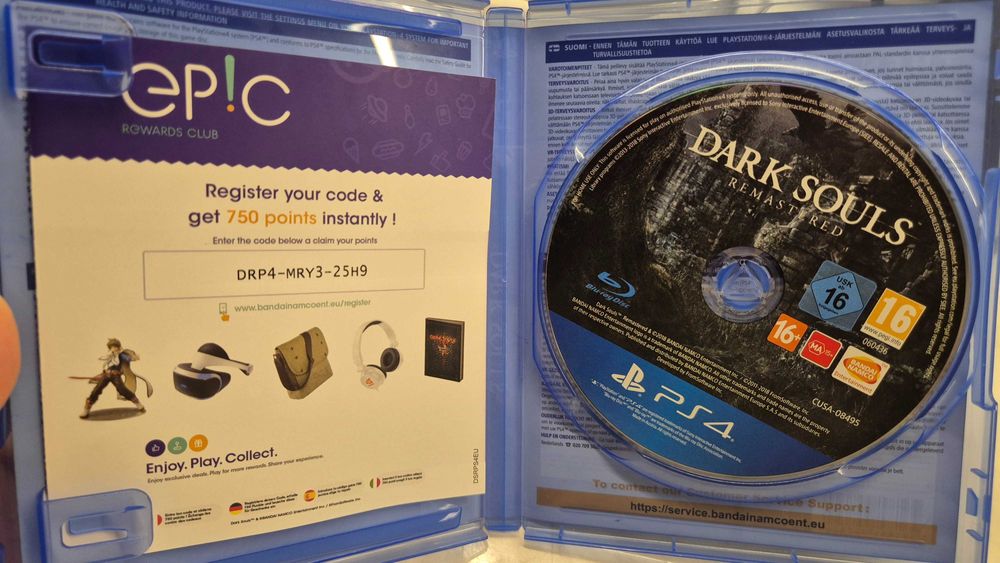 PS4 Dark Souls Remastered