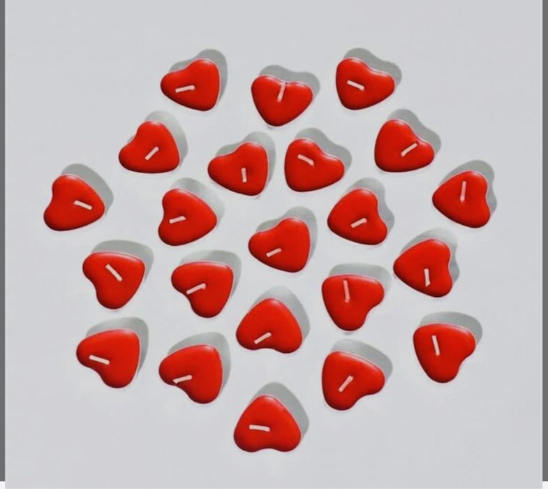 Набор свечей Сердца