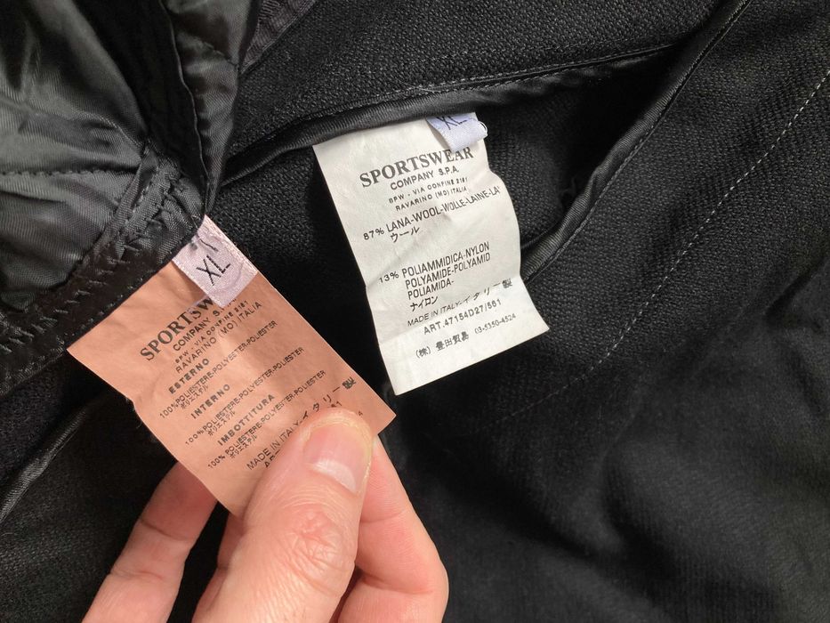 Vintage Stone Island lining jacket вълнено яке с подплата размер XL