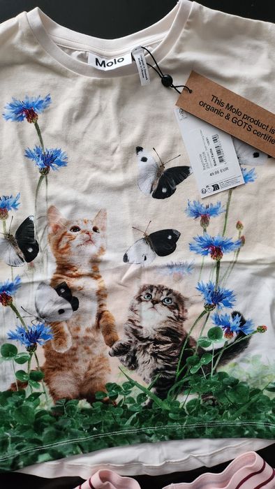 Пола и блуза Molo and original marines 7-8 год. 128см