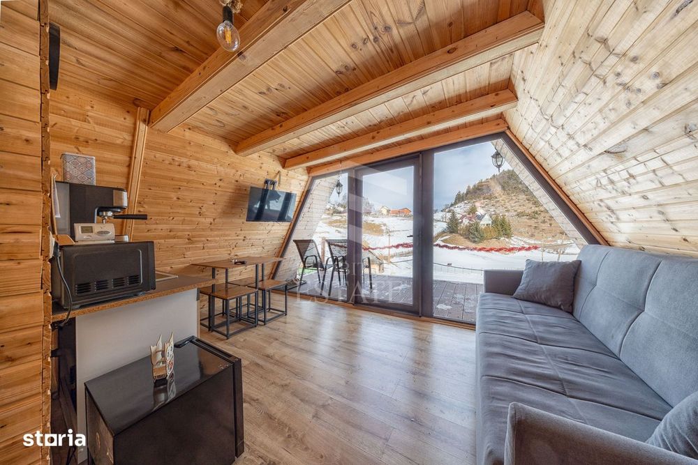 Fundata | Teren de vanzare | 7,656 mp + Cabane tip A Frame