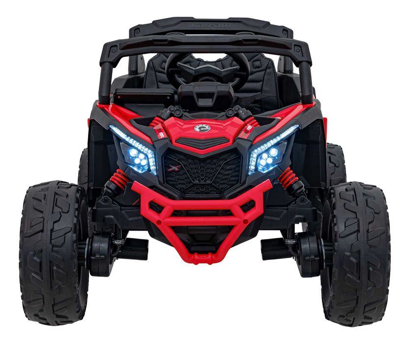 UTV electric pt copii Can-Am Maverick 24V 800W 4x4 (CA003) Rosu
