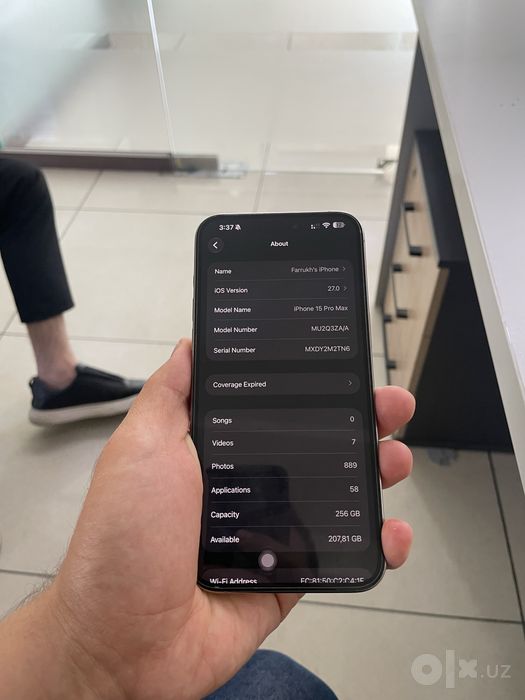 Iphone 15 Pro Max 256 GB