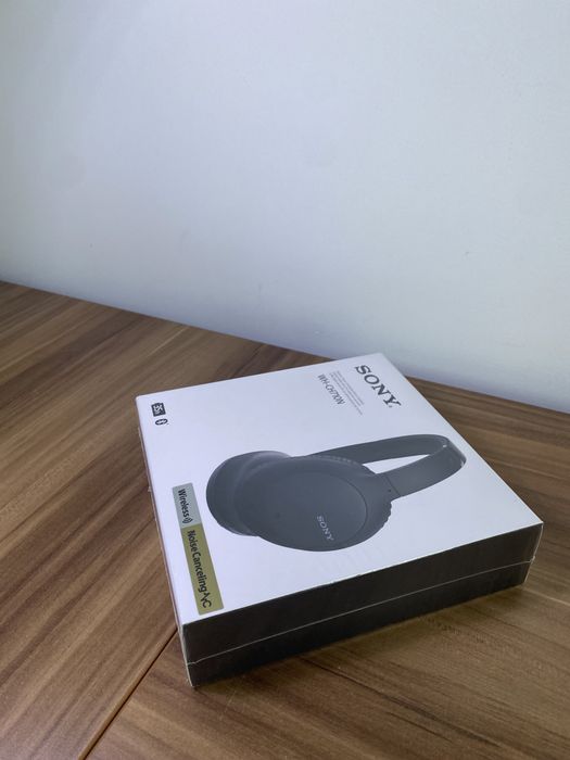 Stereo Headset Sony, Wireless, WH-CH710N, Black, Sigilat