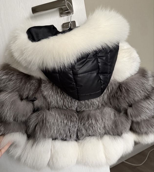 Haina din blana naturala